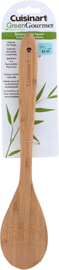 Cuisinart GreenGourmet Bamboo Solid Spoon by Cuisinart
