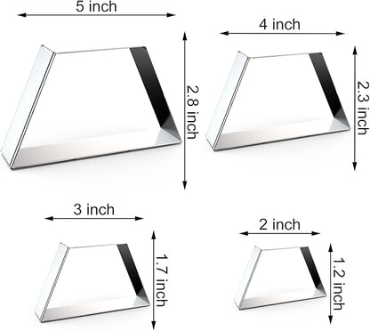 Trapezoid Cookie Cutter Set Large - Image 2