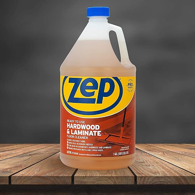 Zep Hardwood & Laminate Floor Cleaner, 128 fl oz - Image 2