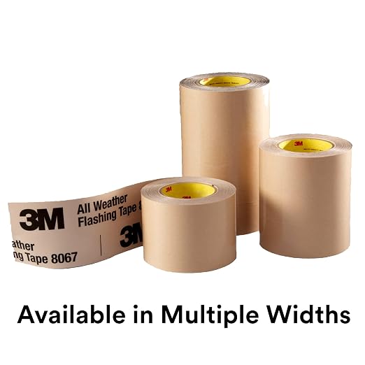 3M All Weather Flashing Tape 8067-3" x 75ft, Waterproof Seals - Image 6