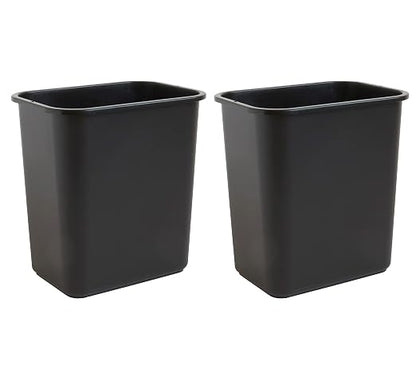 United Solutions 7 Gallon / 28 Quart Space Saving Trash Wastebasket, Fits Under by UNITEDSOLUTIONS