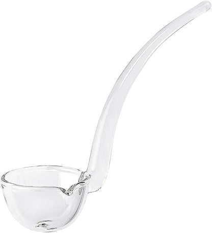 Badash 6" Small Glass Gravy Ladle, Artisan Heritage Quality Mouth-Blown by Badash