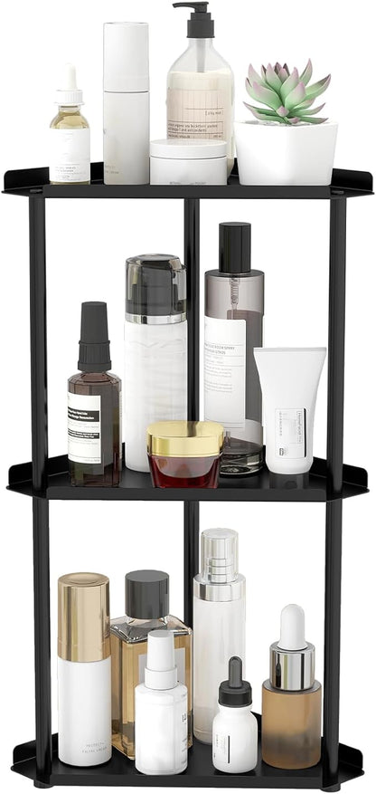 Jesginboo 3 Tier Bathroom Counter Organizer, Vanity Organizer Corner Shelf by Jesginboo