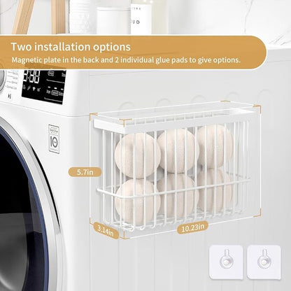 Magnetic Dryer Ball Holder for Laundry Room Organization and Storage, Magnetic - Image 6