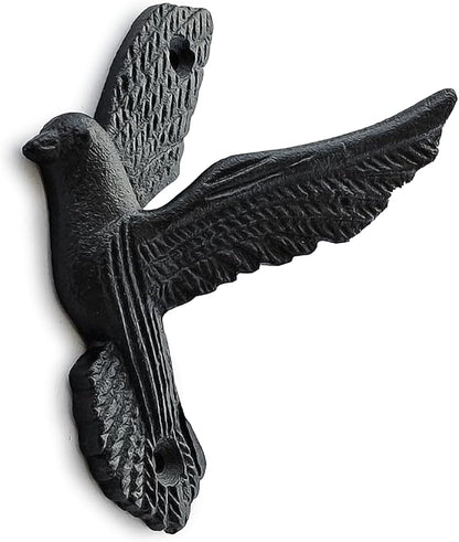 Ambipolar Flying Style Iron Cast Decorative Pigeon Bird Wall Mounted Coat Hooks - Image 7