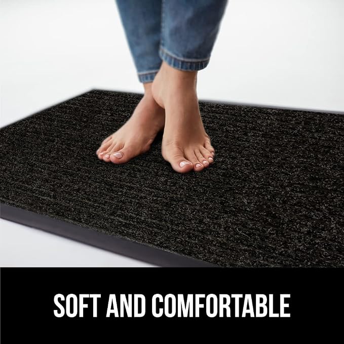 GORILLA GRIP Traffic Guard Door Mat, 2 Pack, Heavy Duty Waterproof Doormat - Image 8