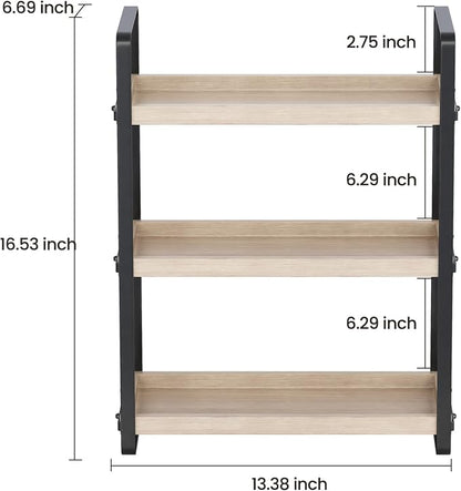 HNRLOY Bathroom Counter Organizer, Bathroom Countertop Organizer, Counter Shelf - Image 3
