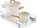 LOVMOR Pull Out Cabinet Organizer 9" W x 21½" D, Kitchen Cabinet Pull Out Shelves Slide Out Storage