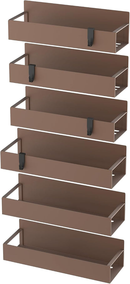 HuggieGems 6 Pack Magnetic Spice Storage Rack Organizer - Image 6