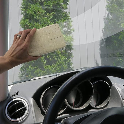 Evelots Car Windshield Cleaner Chamois, 4 Pack, Window Glass Defogger Sponge - Image 2