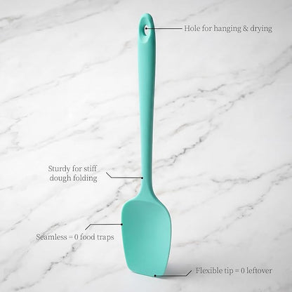600ºF Heat Resistant Spatula, 11.34 inch High Heat Food Safe Semless Kitchen - Image 9