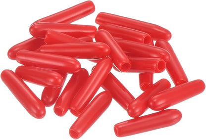 uxcell 20pcs Rubber End Caps 1.5mm ID Vinyl Round Tube Bolt Cap Cover Thread - Image 4