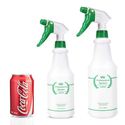 Plastic Spray Bottle 2 Pack, 32 Oz, All-Purpose Heavy Duty Spraying Bottles - Image 3