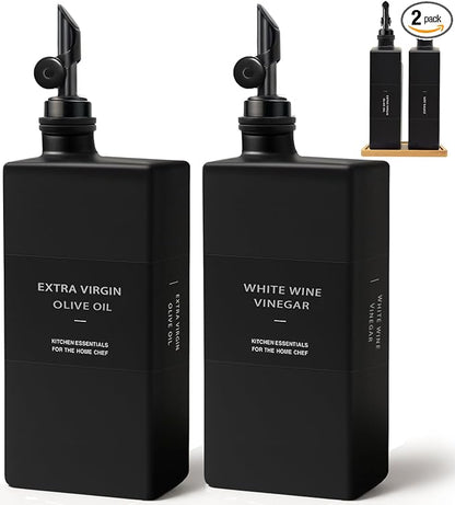 Olive Oil Dispenser Bottle for Kitchen by Gelury