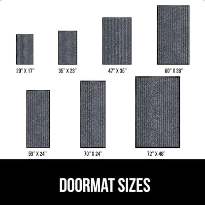 GORILLA GRIP Traffic Guard Door Mat, Heavy Duty Welcome Mats, Commercial Office - Image 6