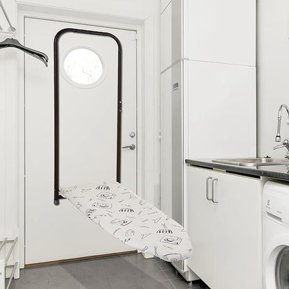 Over The Door Ironing Board Cover 13 x 37 inch, Small Iron Board Cover w Heat - Image 3