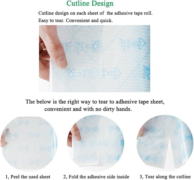 UNIKON Pet Hair Lint Roller Refills Pet Hair Removal Refills, Japanese Sticky - Image 4