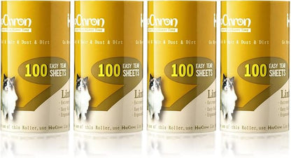 Extra Sticky Lint Roller Refills Only, Total 400 Easy Tear Sheets, Insert Tube by HapChron