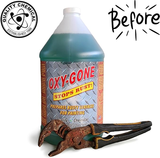 Quality Chemical Oxy-Gone Rust Remover and Metal Treatment - Image 3