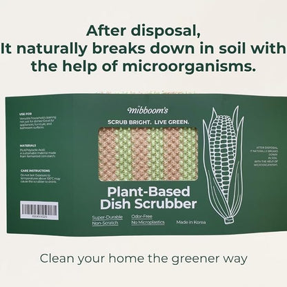 mibboom's Dish Scrubbers – Non-Scratch, Reusable Kitchen Sponges - Image 8