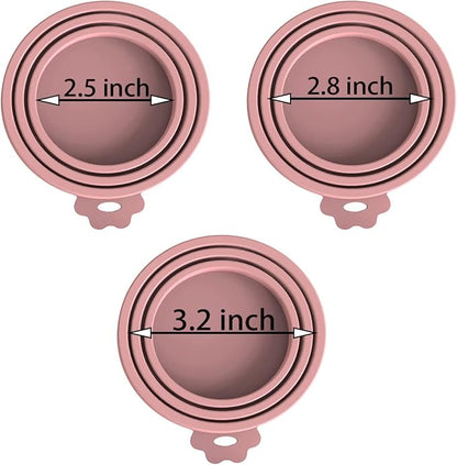 8 pack Silicone Pet Food Can Lids - Image 2