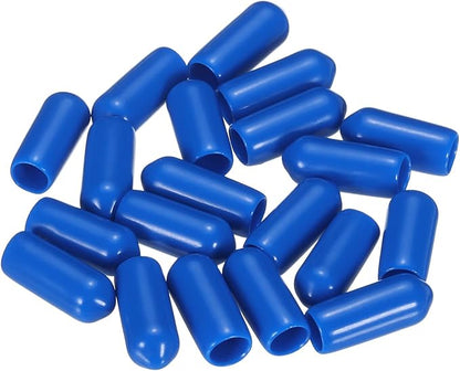 uxcell 20pcs Rubber End Caps 5.5mm ID Vinyl PVC Round Tube Bolt Cap Cover Screw - Image 4