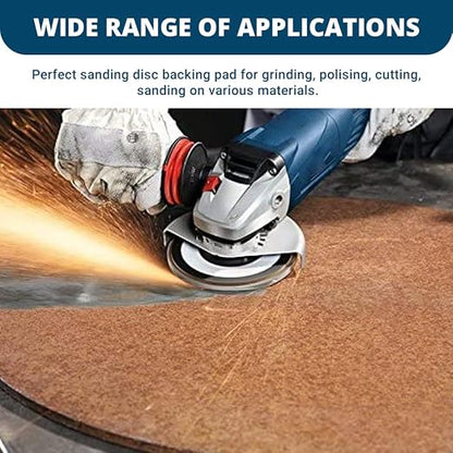 Benchmark Abrasives 4 1/2 Inch Sanding Disc Backing Pads, Resin Fiber Disc - Image 4