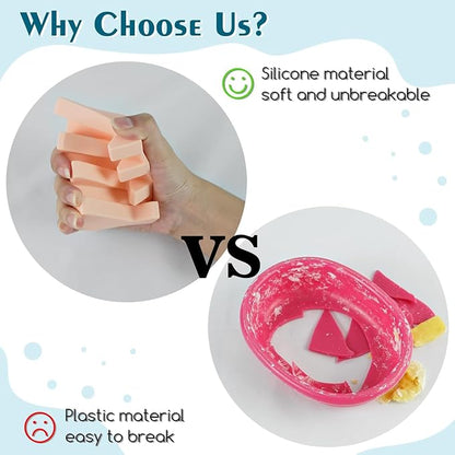 Silicone Soap Dish for Bar Soap Holder for Shower Bathroom Self Draining - Image 5