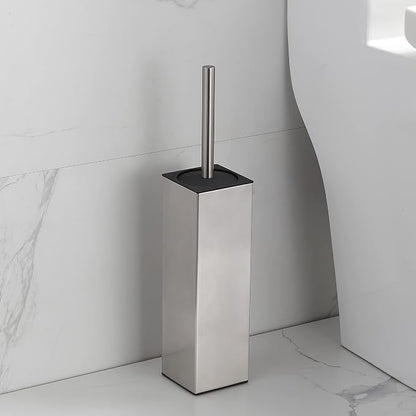 BGL Toilet Brush Holder Freestanding, Brushed Nickel, 304 Stainless Steel by BGL
