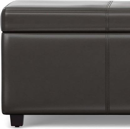 SIMPLIHOME Avalon 44 inch Wide Contemporary Rectangle Lift Top Rectangular - Image 10