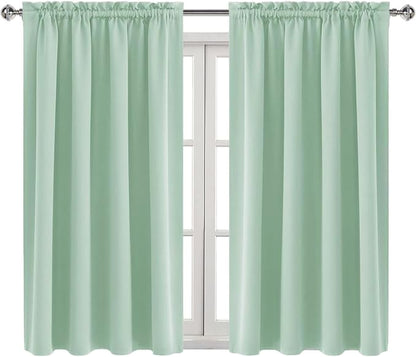 DWCN Blackout Curtains Room Darkening Thermal Insulated Bedroom Curtains Window - Image 9