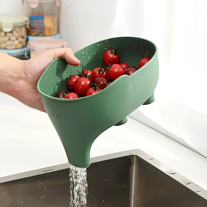 2PCS Vegetables Washing Basket Elephant Drainage Basket Fruit Basket - Image 5