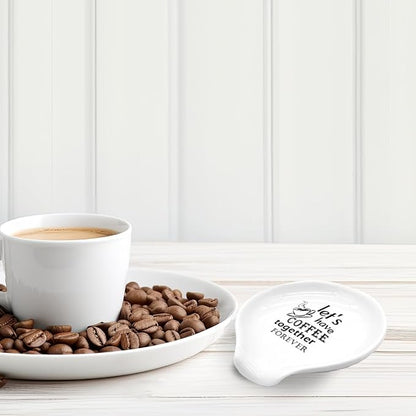 Funny Coffee Spoon Holder-Coffee Spoon Rest-Cafe Bar Station Accessories-Let's - Image 4