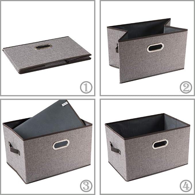 PRANDOM Larger Collapsible Storage Bins - Image 5