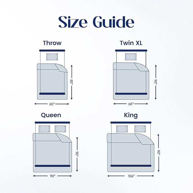 Dream Valley® Outlast® Cooling Comforter, Throw Size, Breathable NASA-Grade Space Technology Blanket for Hot Sleepers Night Sweats, Q-Max > 0.45 Aerocool™ Breathable, Ivory, 60"x80"