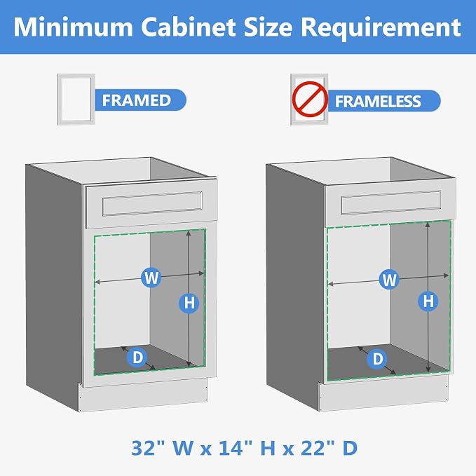 ROOMTEC 2 Tier Individual Pull Out Cabinet Organizer 31½"W x 21½"D, Slide Out - Image 4