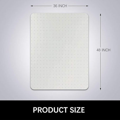 Kuyal Desk Chair Mat for Carpet, Office and Home, Easy Glide, Protects Floors - Image 7