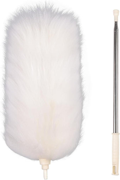 Extendable Lambswool Duster 29-110 Inch, Anti-Static Flexible Head, Stainless - Image 8