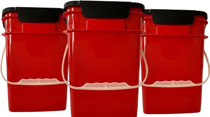 House Naturals 4 Gallon Square Food Grade Bucket Pail by House+Naturals