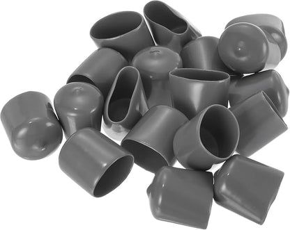 uxcell 20pcs Rubber End Caps 23mm ID Vinyl PVC Round Tube Bolt Cap Cover Screw - Image 4