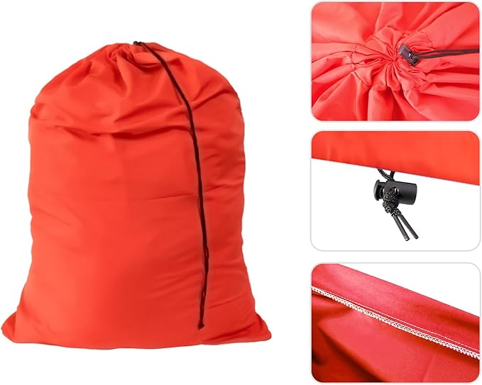 Extra Large Laundry Bag 6 Pack, Varied Colors, Travel Laundry Bags with Drawstring Closure, 30"x40", for college, dorm and apartment dwellers (6PCS)