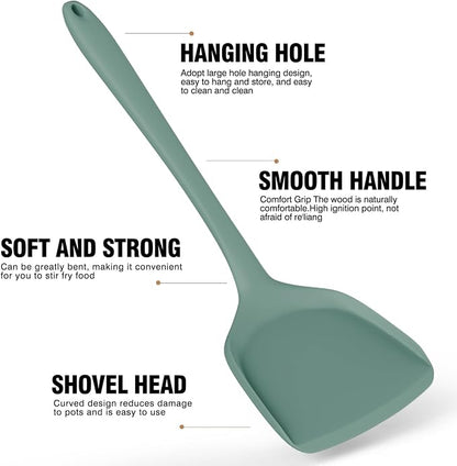 AOTHOD Silicone Cooking Utensils Set - Image 8