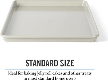 Martha Stewart Gallen 15 x 10 Inch Nonstick Carbon Steel Cookie Sheet – Cool - Image 6