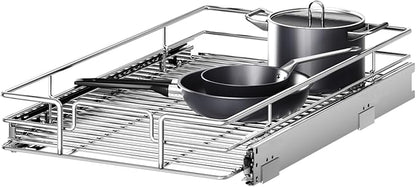 Pull Out Cabinet Organizer 11½" W x 21½" D, Heavy Duty Cabinet Pull Out Shelves by Unknown