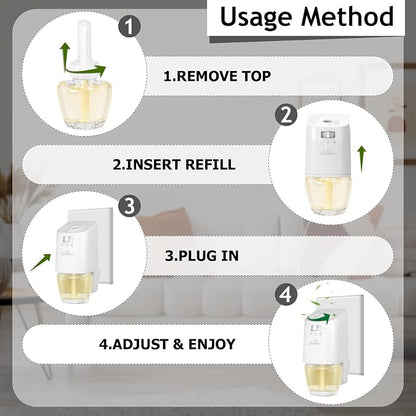 Plug in Air Fresheners Refills, Essential Oil Scented Refill - Image 8