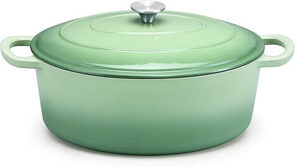 E-far 5QT Oval Dutch Oven Pot by E-far