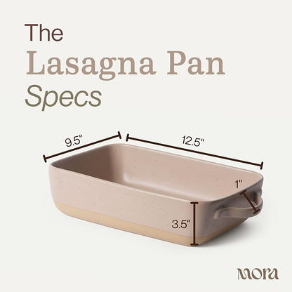 Mora Ceramic Baking Dish with Handles - Image 2