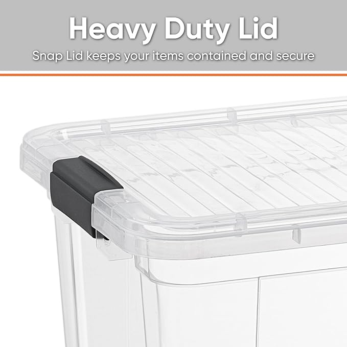 Superio Clear Storage Boxes - Image 4