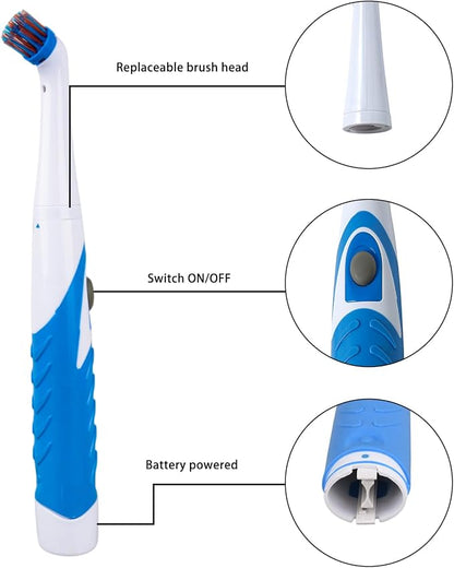 Electric Cleaning Brush with 4 in 1 Multiple Brush Heads, Indoor Household - Image 2