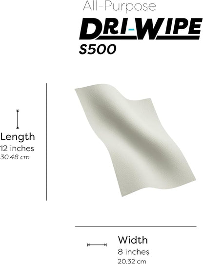 Dri-Wipe S500 by SMPLY Brands – All-Purpose Disposable Wipes, 10 Boxes of 176 - Image 9